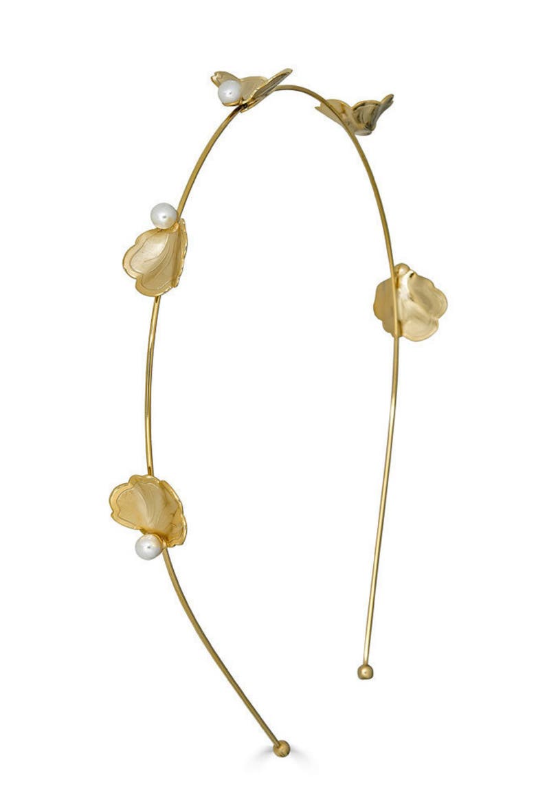 Venus Headband, Main, color, Gold