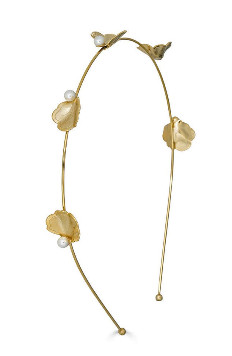 Epona Valley Venus Headband, Main, color, Gold