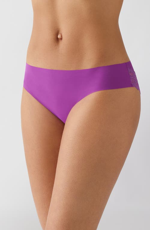 B.tempt'd By Wacoal B.bare Cheeky Bikini In Purple