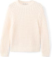 MANGO Openwork Knit Sweater
