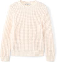 MANGO Openwork Knit Sweater