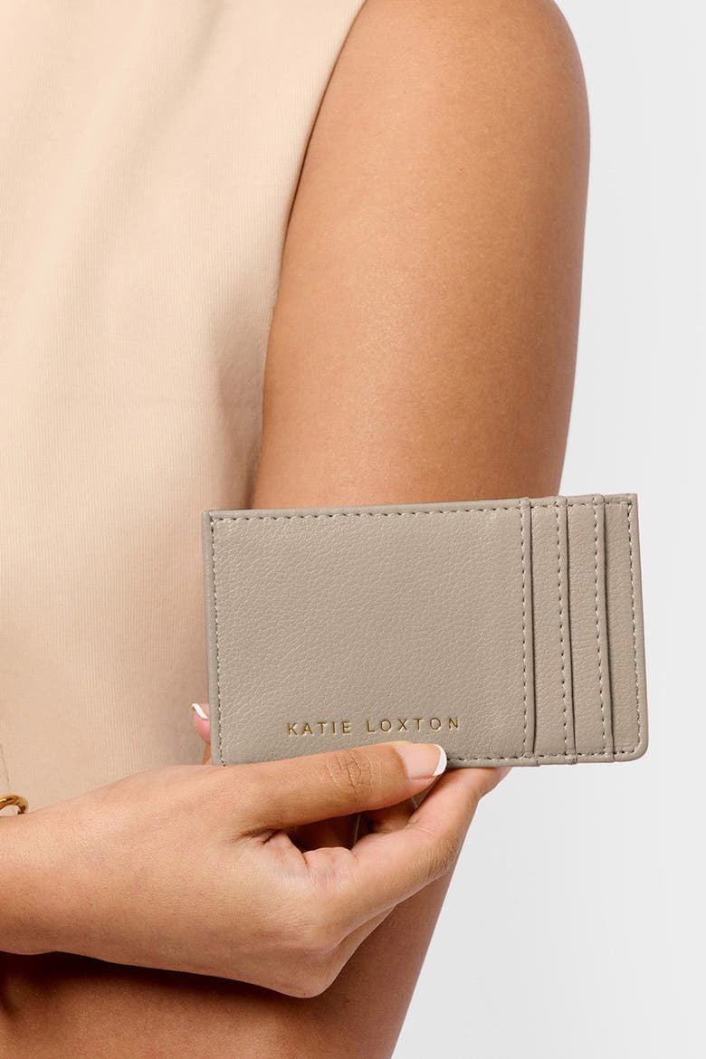 Laila Card Holder, Alternate, color, Light Taupe