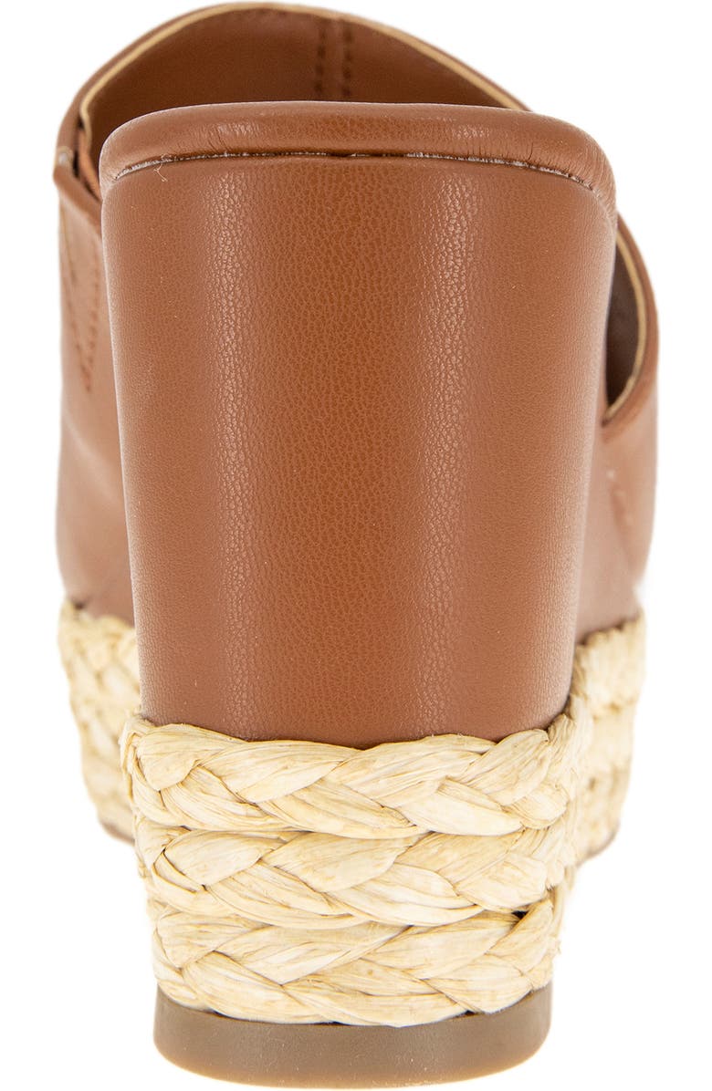 Reaction Kenneth Cole Maria Platform Wedge Mule, Alternate, color, Chai Pu