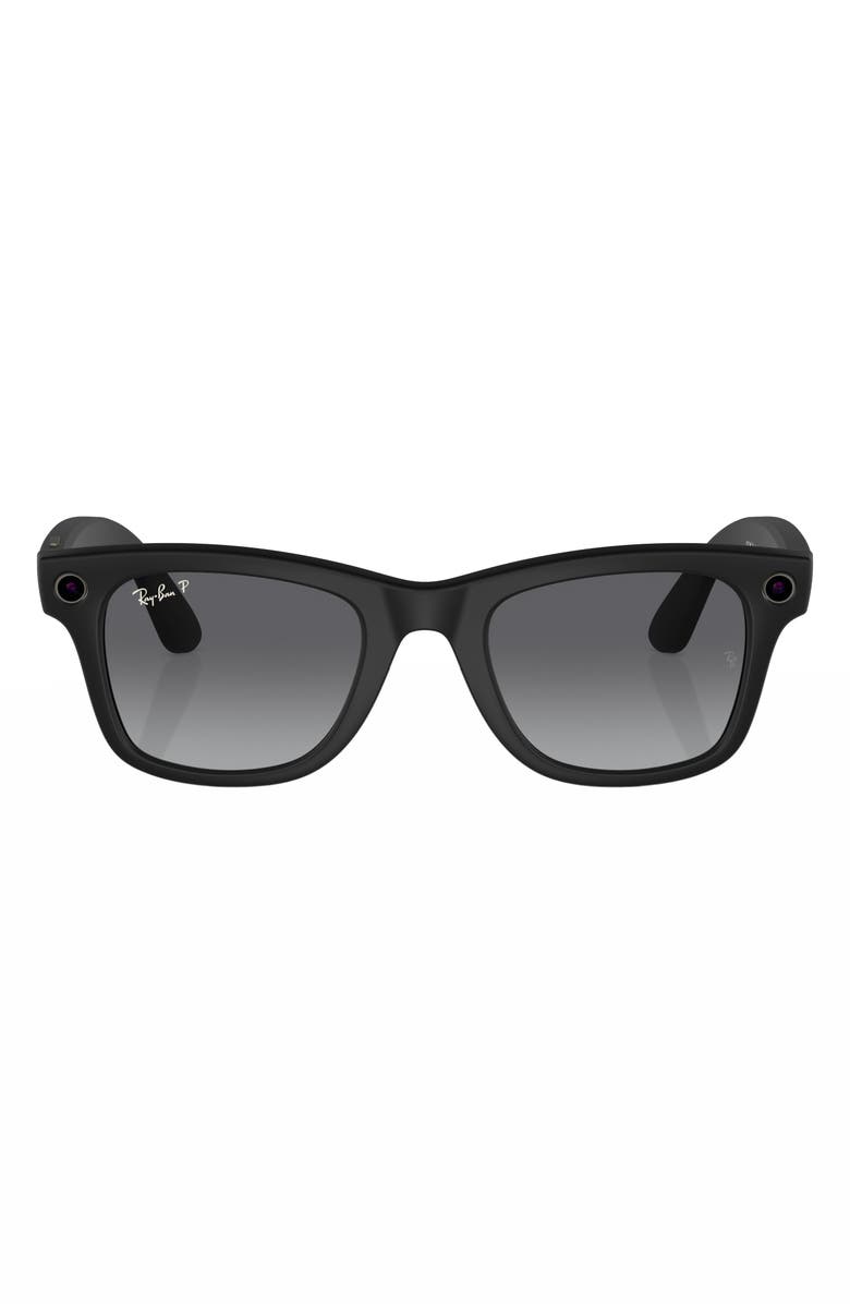 Ray-Ban Meta Wayfarer Large AI Glasses, Main, color,