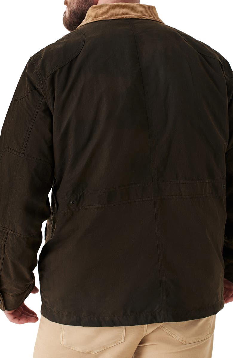 Faherty Waxed Organic Cotton Jacket, Alternate, color,