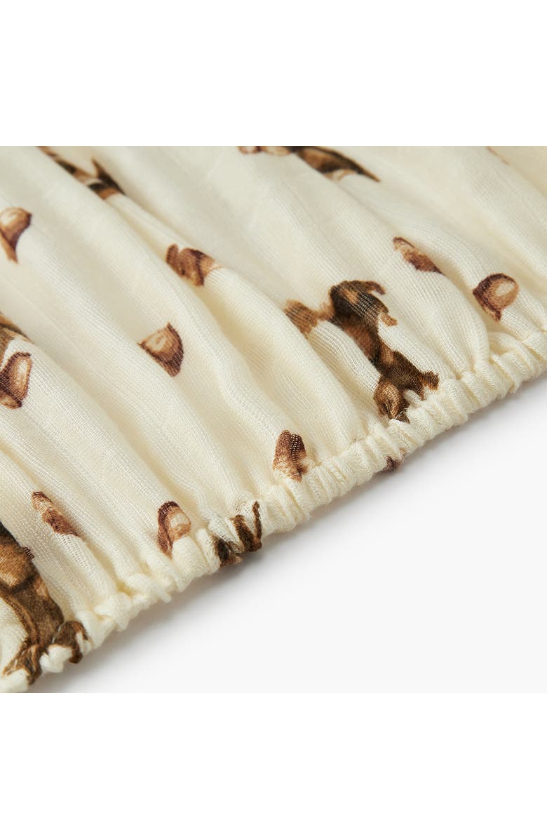 Milkbarn Crib Sheet, Alternate, color, Chipmunk