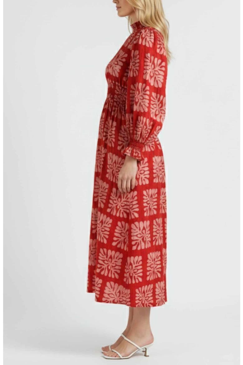 Abike Dress, Alternate, color, Red