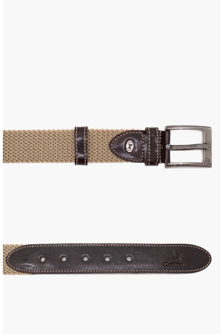 Cheval 528 Sporty Belt, Alternate, color, Beige / Brown