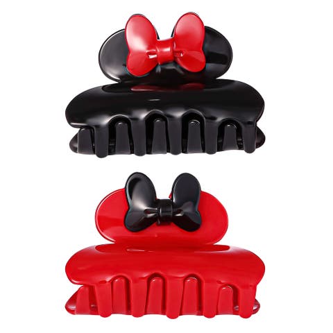 Minnie Mouse Claw Clip Medium 2-Piece Set Official License