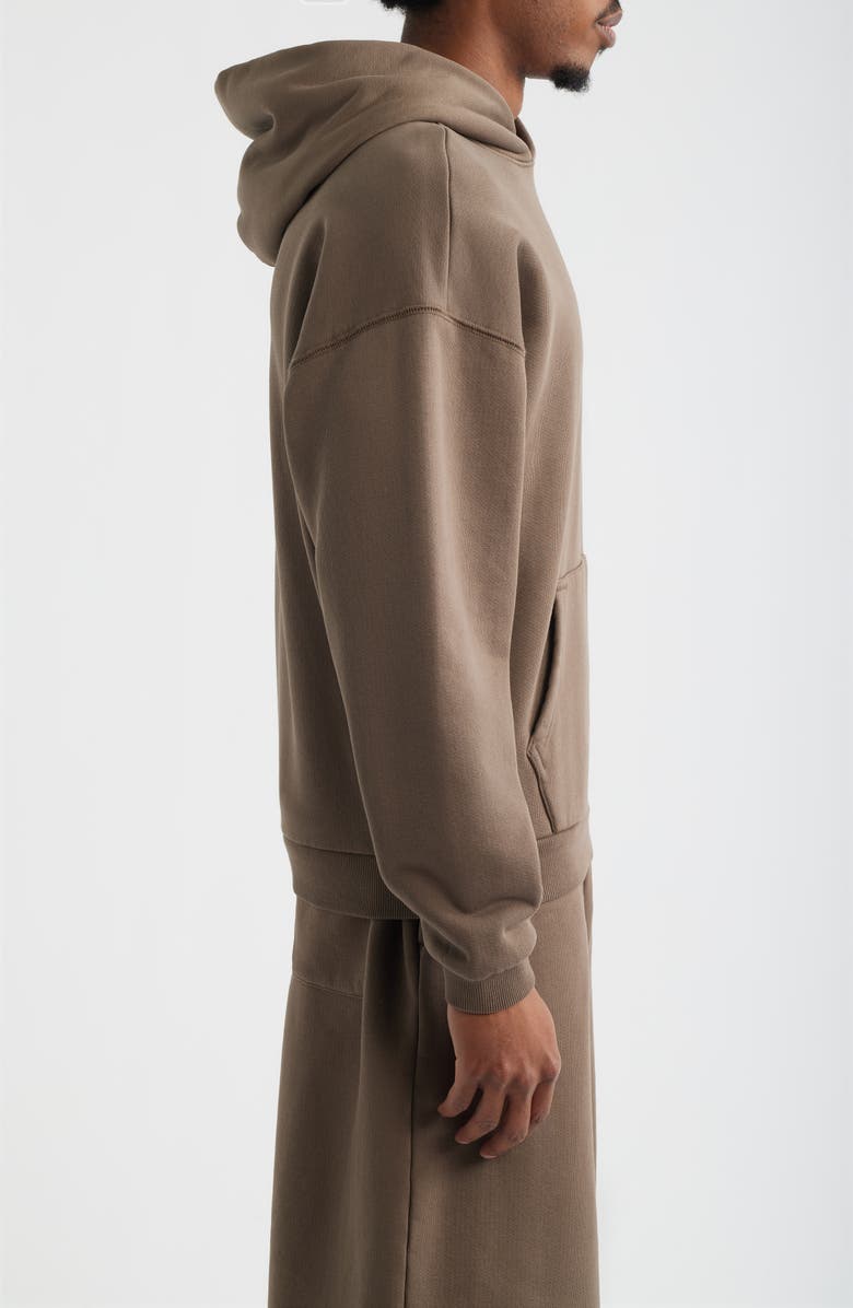 Elwood Core Cotton Fleece Hoodie, Alternate, color, Vintage Brown
