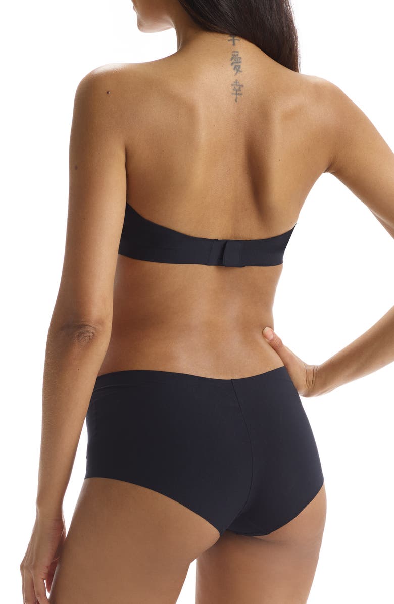 Commando Butter Soft Strapless Bralette, Alternate, color, Black