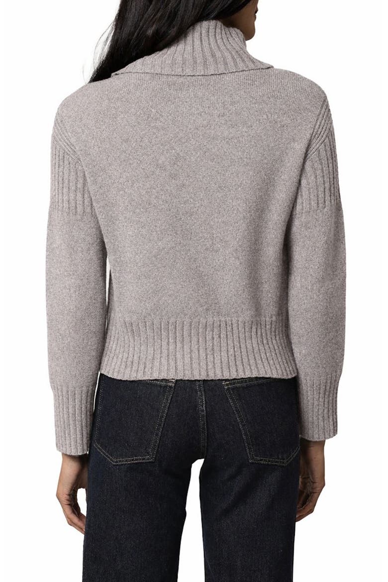 Turtleneck Sweater, Alternate, color, CINDER