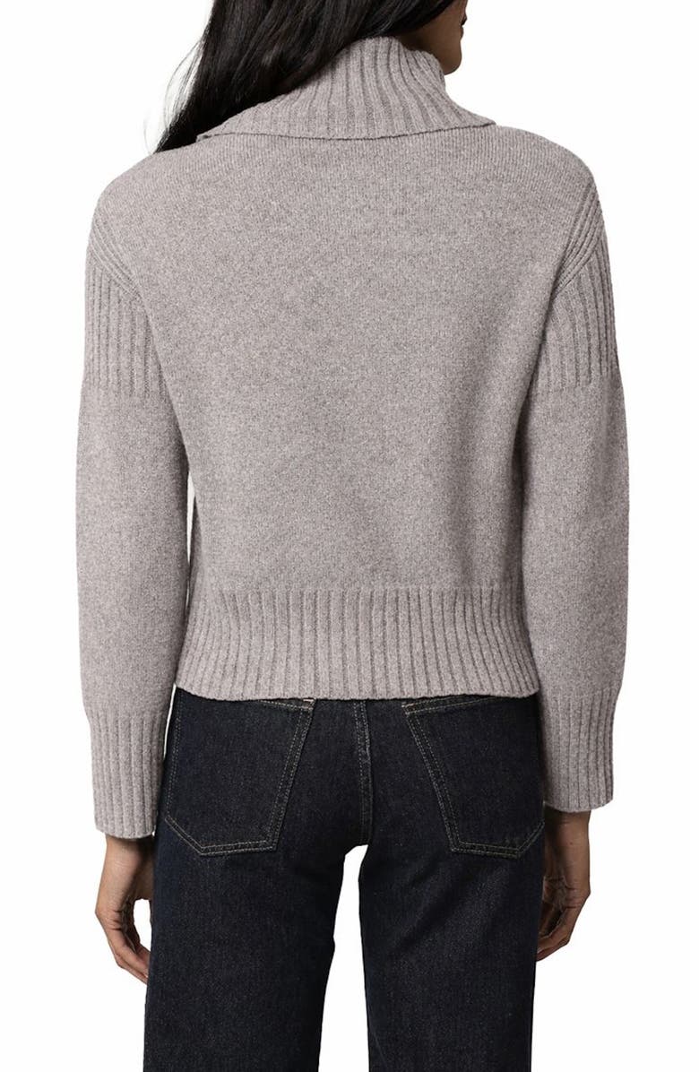 CYRUS Turtleneck Sweater, Alternate, color, Cinder