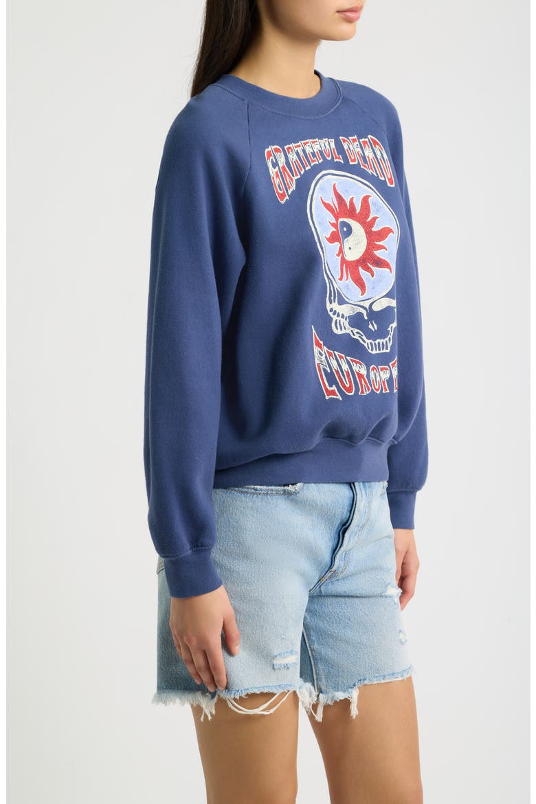 Grateful Dead Europe 72 Graphic Sweatshirt, Alternate, color, WASHED INDIGO