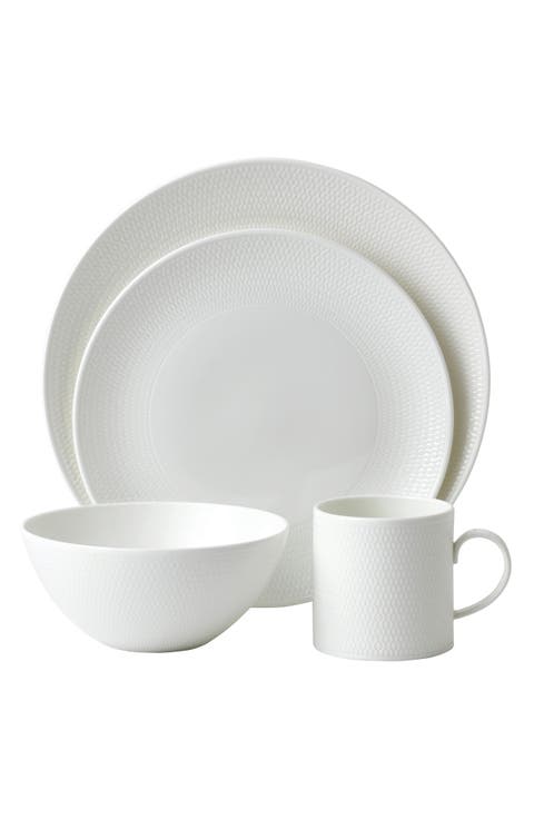 Gio Bone China 4-Piece Place Setting