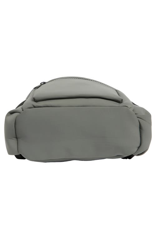 Patrizia Luca Neoprene Backpack In Gray