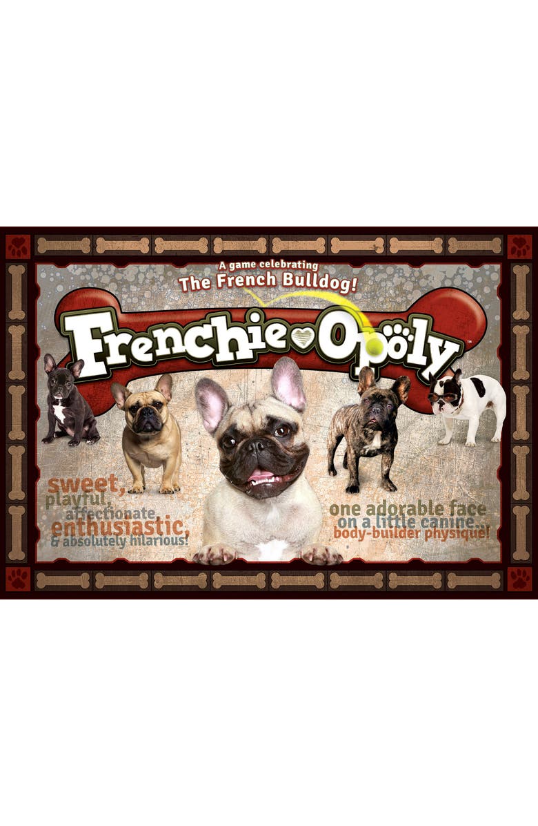 Late for the Sky Frenchieopoly Monopoly Board Game, Alternate, color,