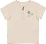 Manière Kids' Floral Rib Top