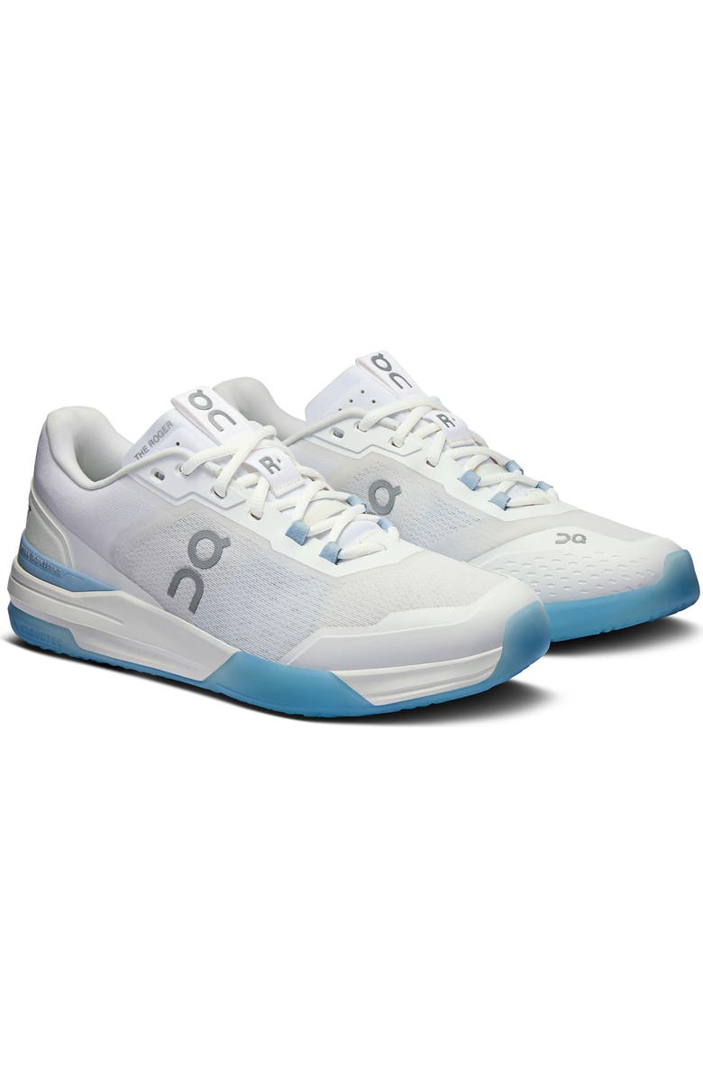 On THE ROGER Adv Pro Tennis Shoe, Main, color, White/ Chambray