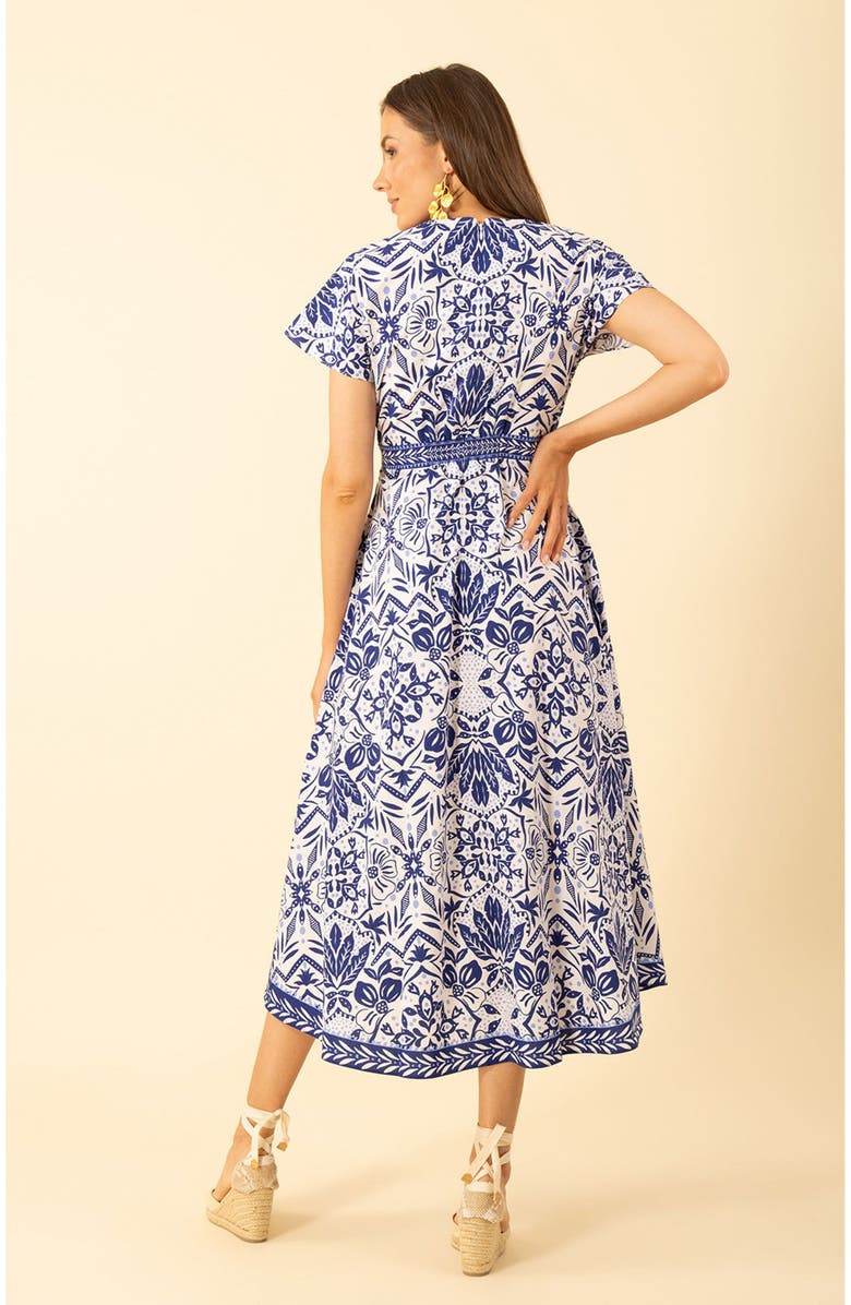 Hale Bob Galilea Poplin Dress, Alternate, color, 