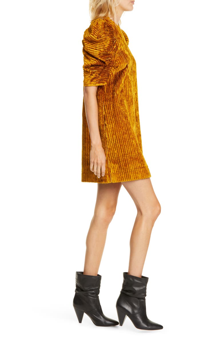 Ulla Johnson Callahan Corduroy Shift Minidress, Alternate, color,