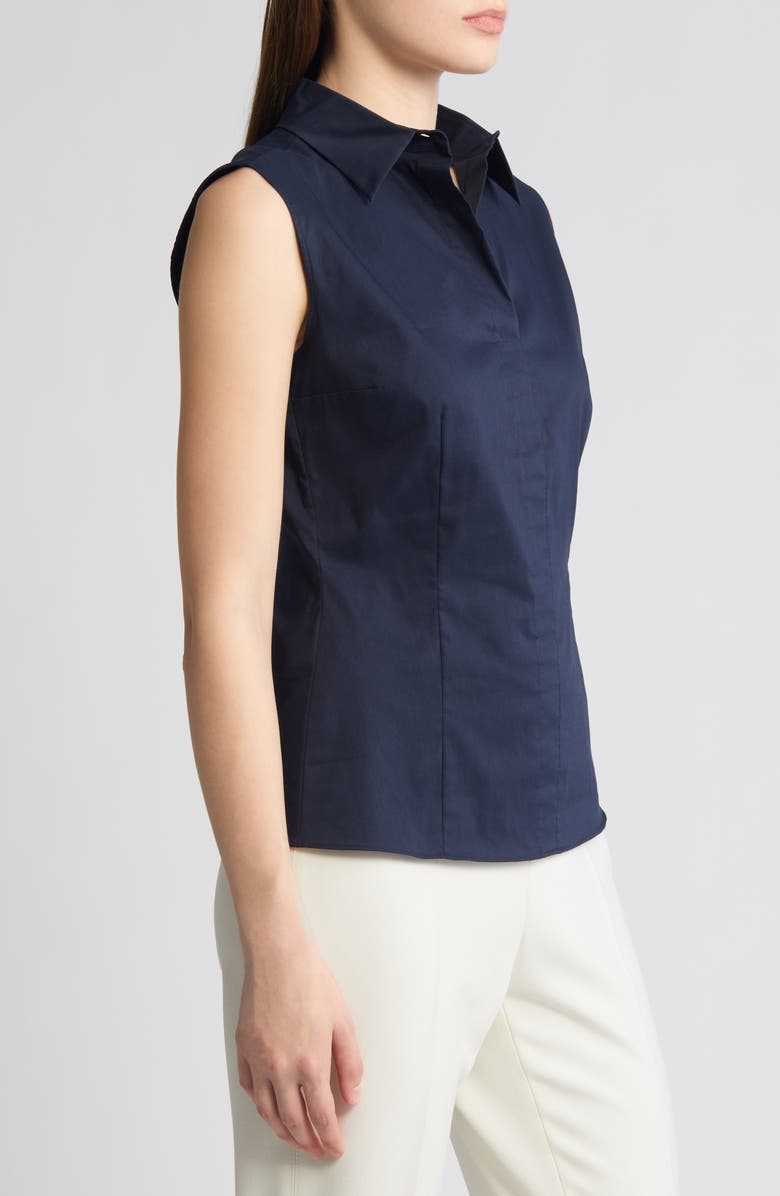 BOSS Sleeveless Top, Alternate, color, Sky Captain