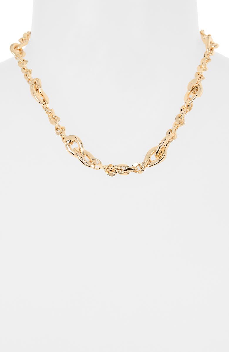 Vince Camuto Mixed Chain Necklace, Alternate, color,