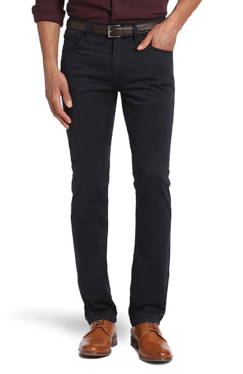 34 Heritage Courage Straight Leg Pants in Navy Twill 