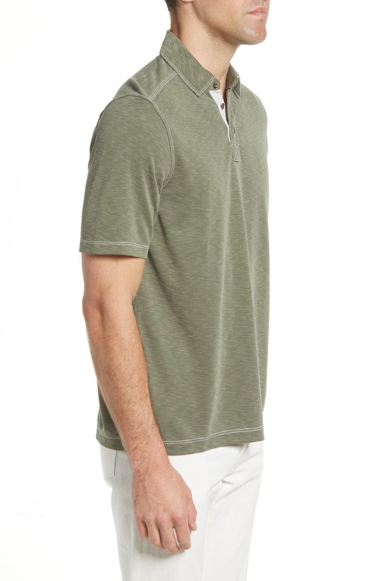 Johnston & Murphy Slub Modal Blend Polo, Alternate, color, 
