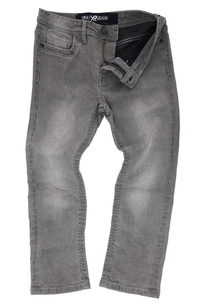 Kids' Super Soft Denim Jeans, Alternate, color, GREY