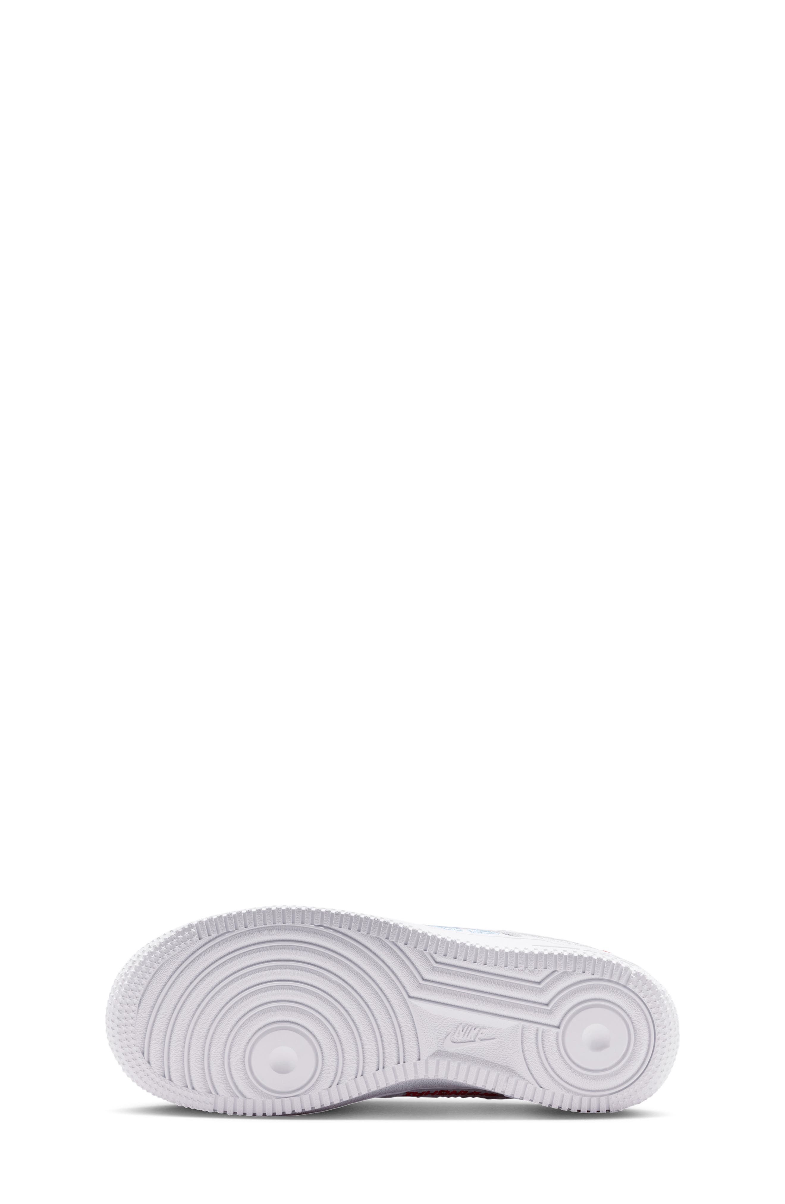 Kids' Air Force 1 Basketball Sneaker, Alternate, color, WHITE/ WHITE