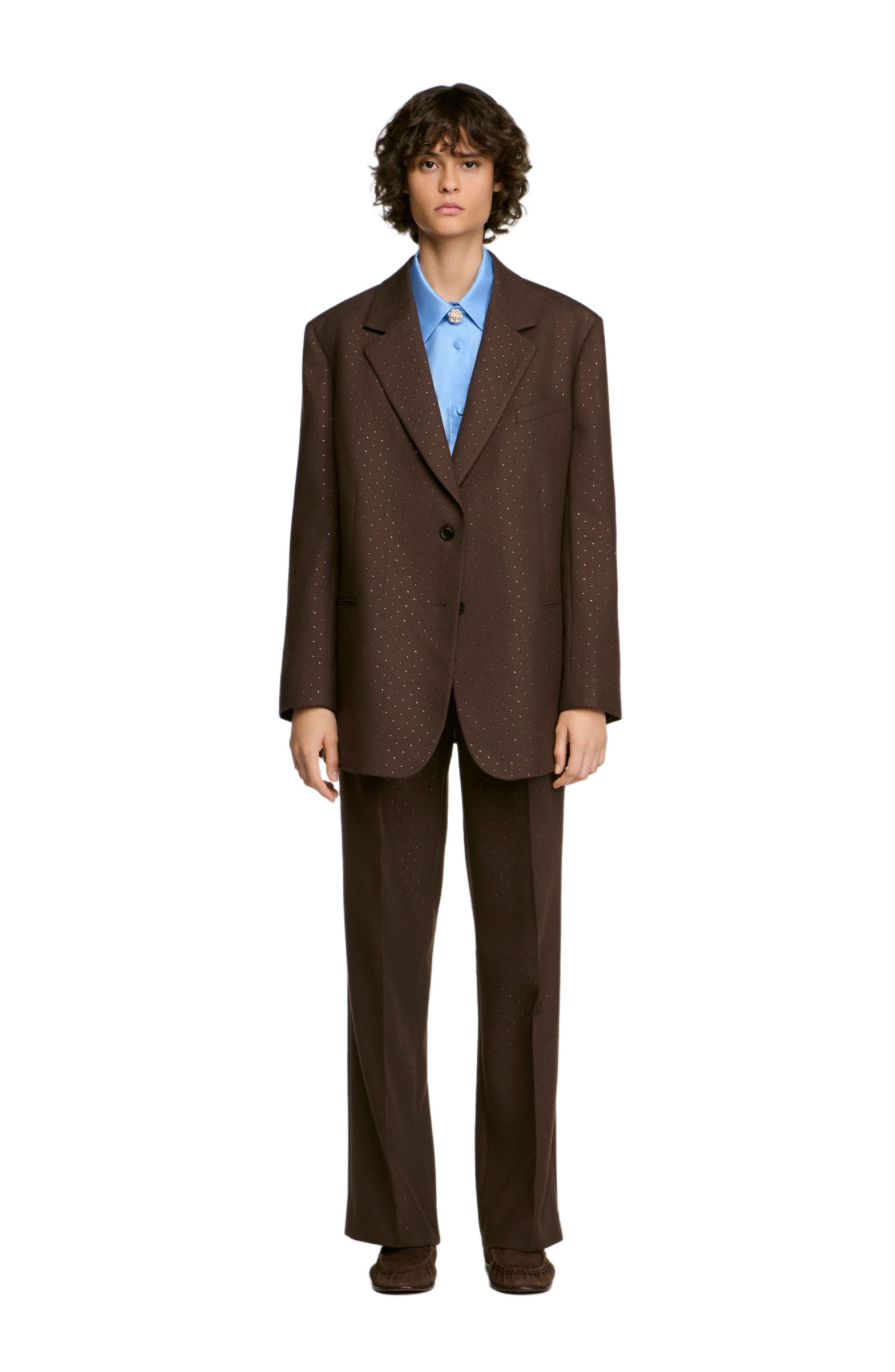 SANDRO Rhinestone Suit Jacket (Women) | Nordstrom