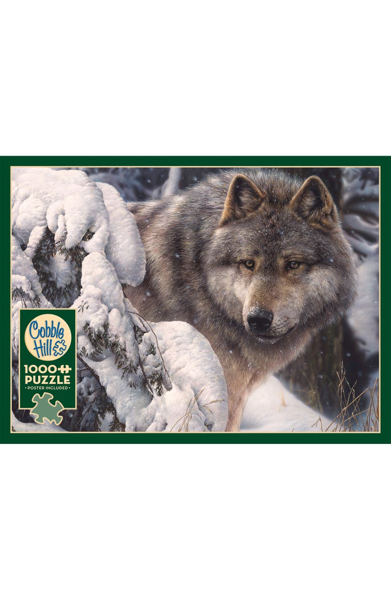 Cobble Hill 1000 Piece Puzzle Master Of The North Reference Poster Included, Alternate, color, Multicolored