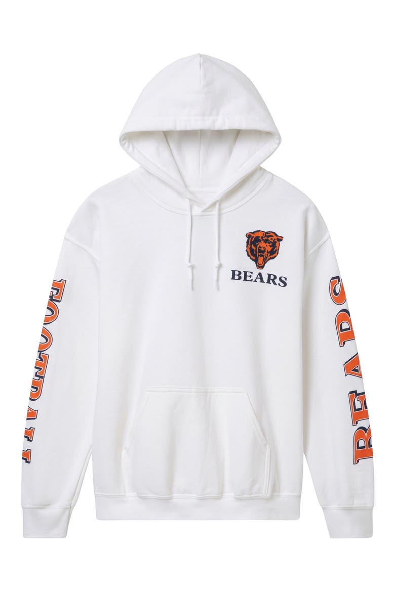 Chicago Bears Fandom Hoodie, Main, color, WHITE