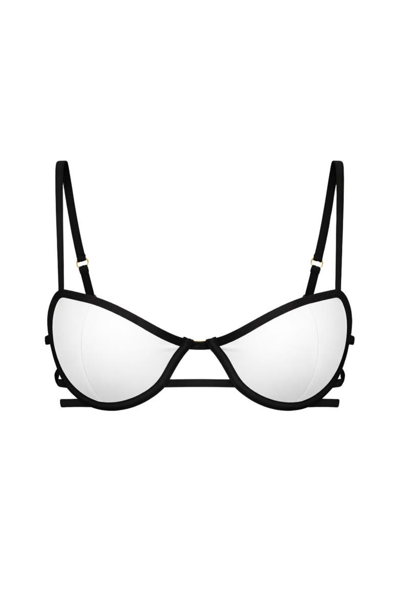 Ivy Swimwear Brooke Bikini Top, Main, color, White