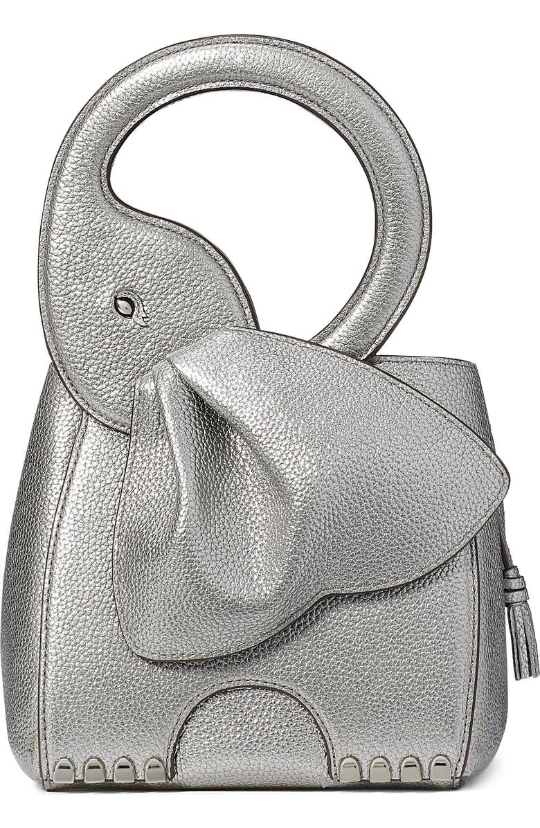 Kate Spade New York ellie metallic leather top handle bag, Alternate, color,