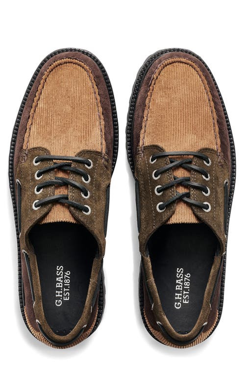 G.h.bass Ranger Camp Moc Toe Super Lug Loafer In Multi