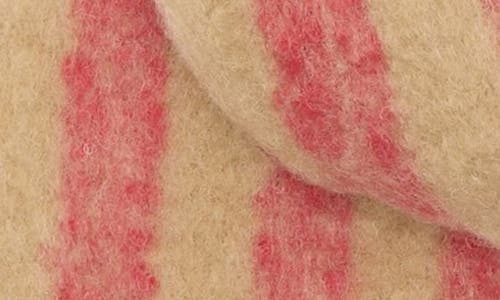 Damson Madder Oversized Brushed Scarf In Brown