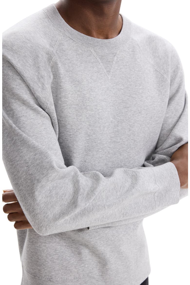 Raglan Sweatshirt, Alternate, color, SILVER HEATHER