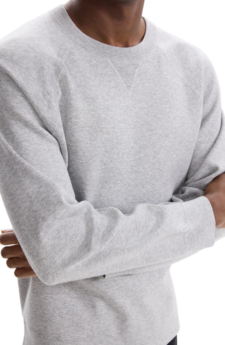 Theory Raglan Sweatshirt, Alternate, color, Silver Heather