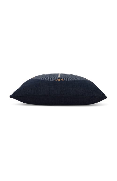 Elaine Smith Direction Indigo Indoor & Outdoor Woven Accent Pillow