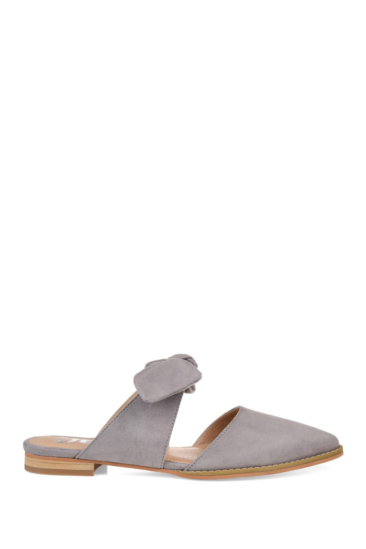 Journee Collection JOURNEE Telulah Bow Mule, Alternate, color, Grey