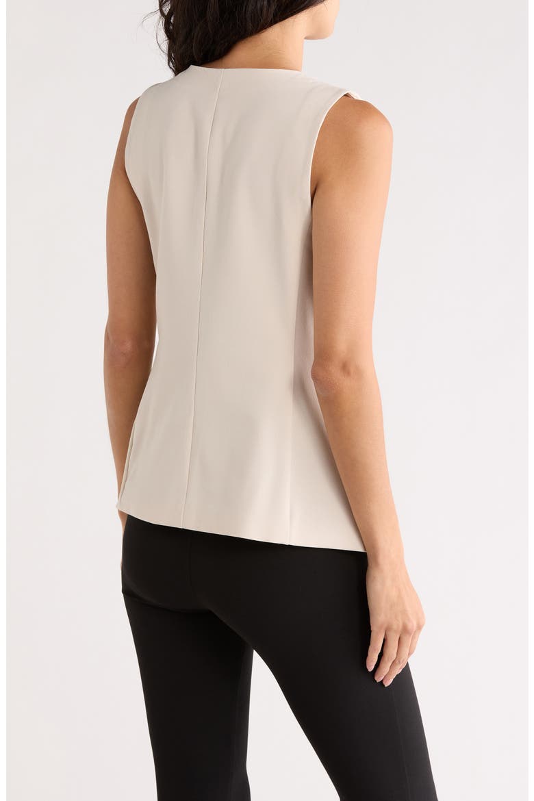 Longline Vest, Alternate, color, BEIGE PUMICE