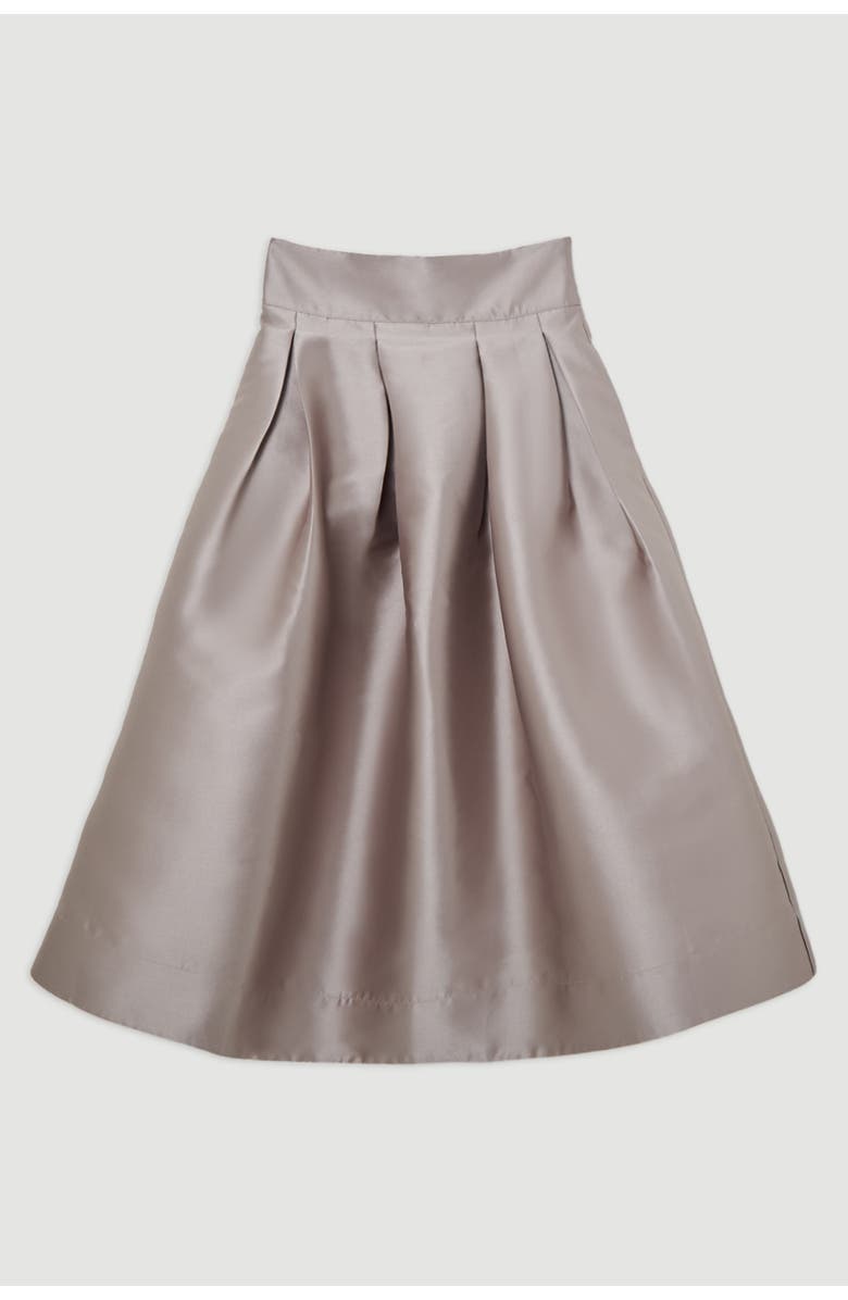 Karen Millen Twill Woven Prom Maxi Skirt, Alternate, color, 