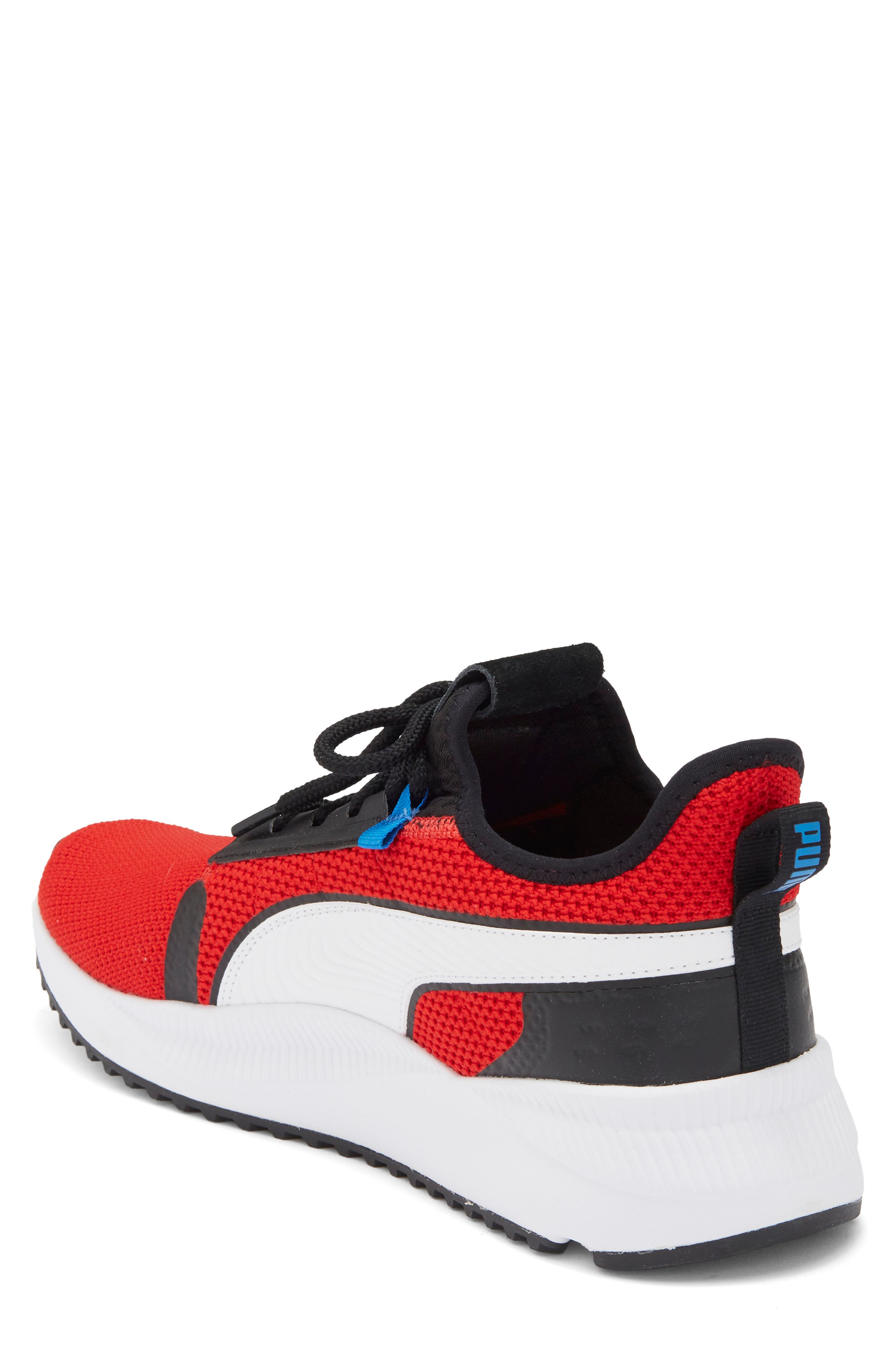 PUMA Pacer Future Street Knit Sneaker, Alternate, color, For All Time Red/ White/ Black