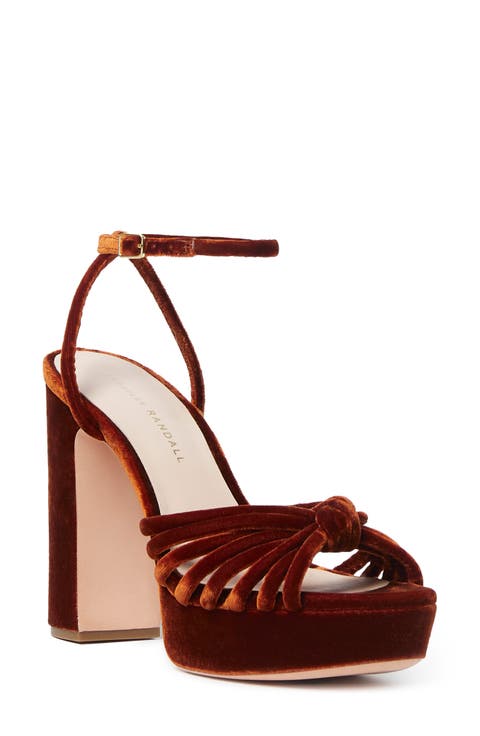 Rivka Knotted Platform Sandal (Women)
