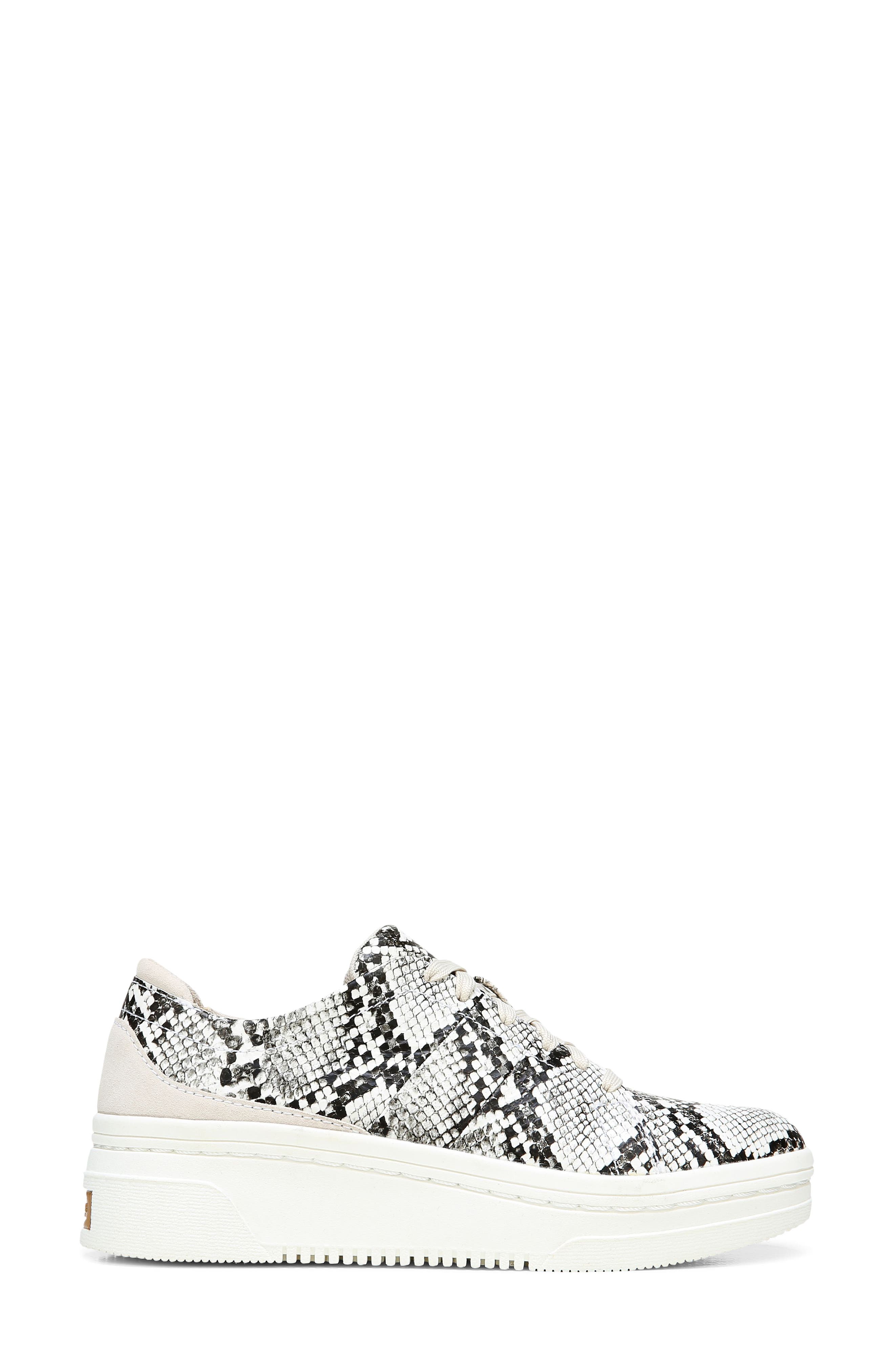 Everyday Sneaker, Alternate, color, BLACK SNAKE PRINT LEATHER