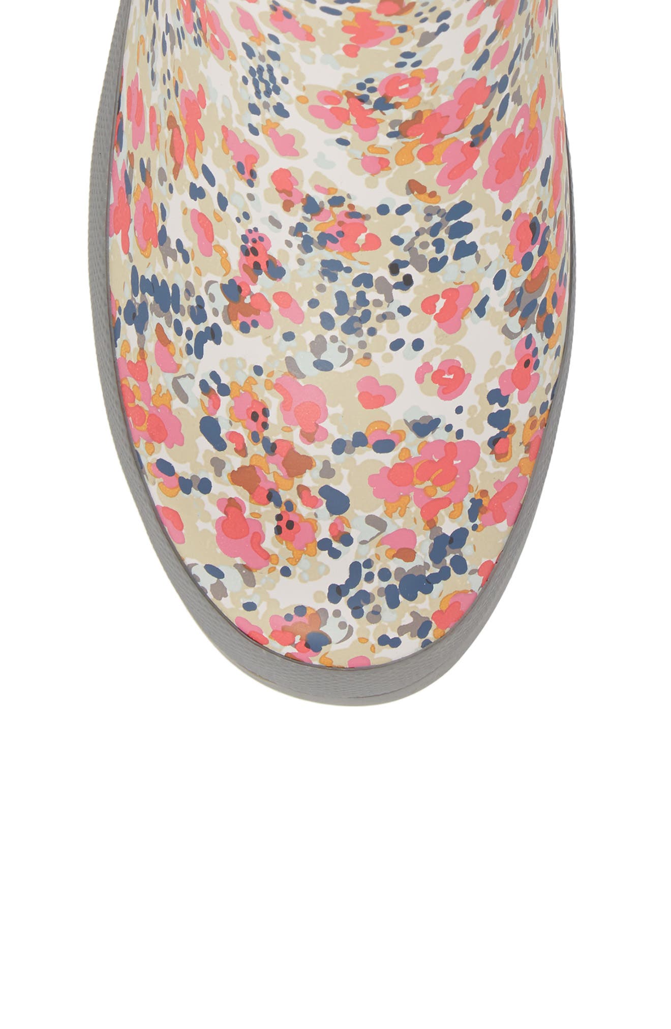 Chooka Julia Floral Waterproof Rain Boot, Alternate, color, 