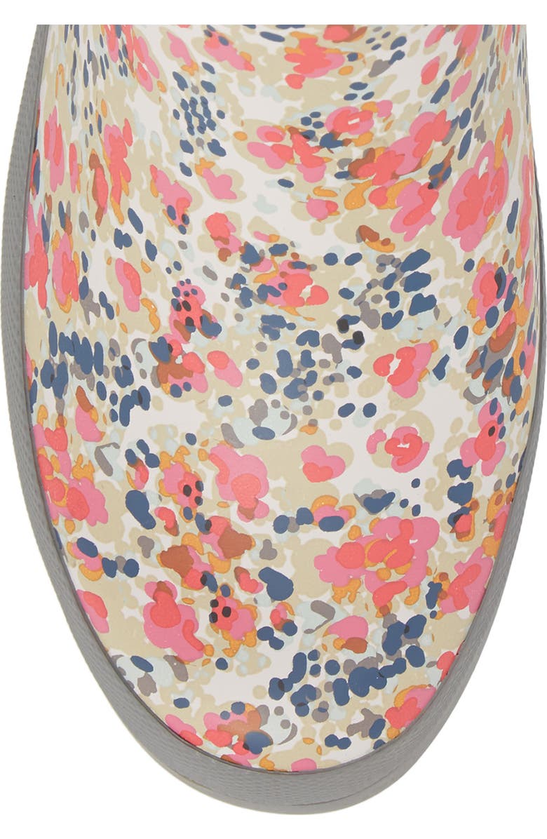 Chooka Julia Floral Waterproof Rain Boot, Alternate, color,