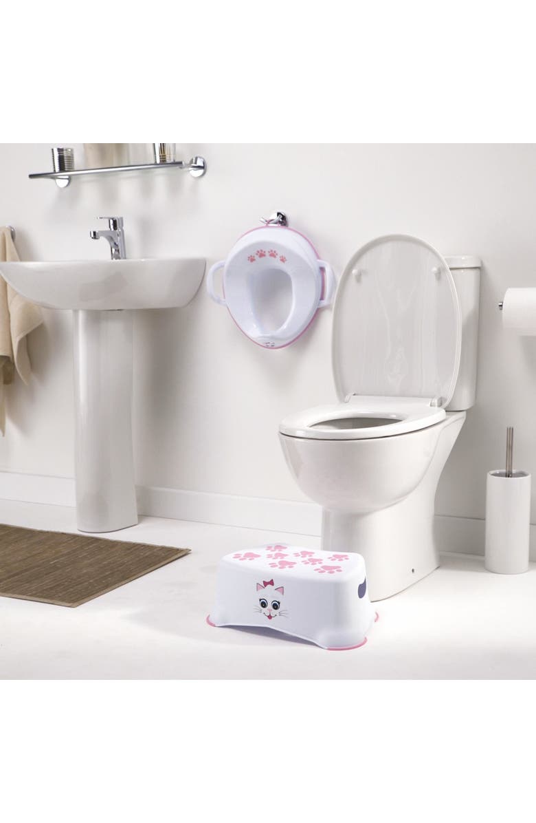 My Carry Potty Travel Potty, Trainer Seat & Step Stool, Alternate, color, Cat